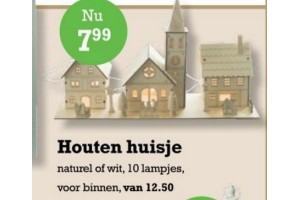 houten huisje