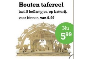 houten tafereel