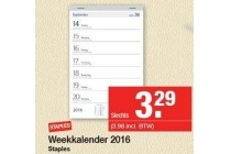 weekkalender 2016