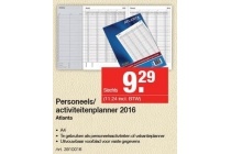 personeels activiteitenplanner 2006