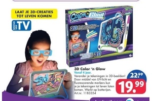 3d color n glow