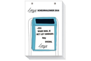 loesje agenda jaarkalender of familieplanner