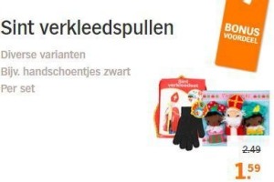 sint verkleedspullen