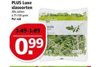 plus luxe slasoorten