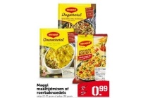 maggi maaltijdmixen en roerbaknoedels