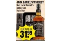 jack daniel s whiskey met pokerset