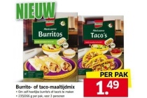 kania burrito of taco maaltae dmix