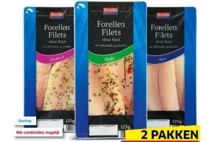 gerookte forelfilet