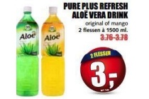 pure plus refresh alo en euml vera drink voor en euro 3