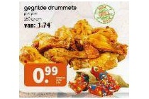 gegrilde drummets