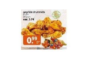 gegrilde drummets