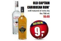 old captain caribean rum voor en euro 9