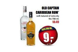 old captain caribean rum voor en euro 9