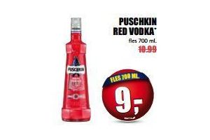puschkin red vodka