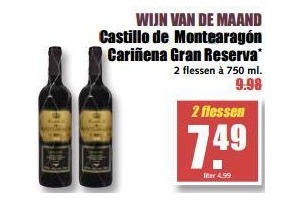 castillo de montearag en oacute n cari en ntilde ena gran reserva