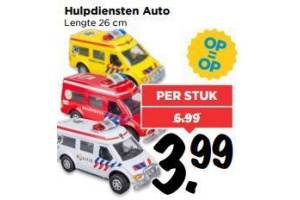 hulpdiensten auto