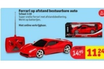 ferrari op afstand bestuurbare auto