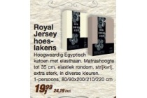 royal jersey hoeslakens