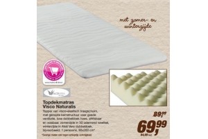 topdekmatras visco naturalis