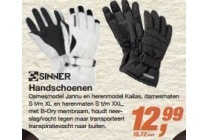 sinner handschoenen