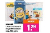 minions crispy chocolade