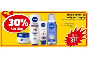 nivea hand en bodyverzorging