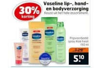 vaseline lip hand en bodyverzorging