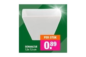 schaaltje