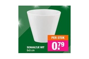 schaaltje