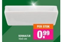 schaaltje