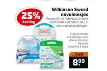 wilkinson sword navulmesjes