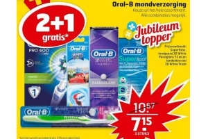 oral b mondverzorging