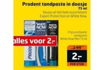 prodent tandpasta in doosje