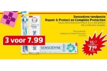 sensodyne tandpasta repair en amp protect complete protection