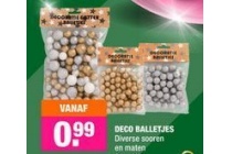 deco balletjes