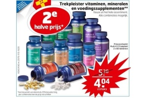 trekpleister vitaminen mineralen en voedingssuplementen