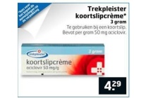 trekpleister koortslipcreme