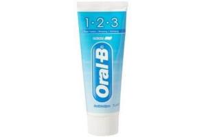 oral b 1 2 3 fresh mint tandpasta