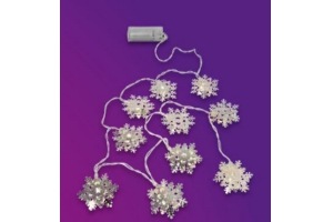 metalen figuur met ledverlichting