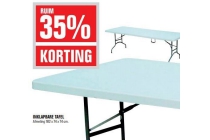 inklapbare tafel