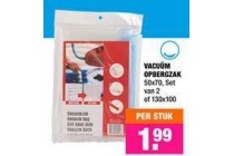vacuum opbergzak