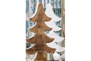 houten kerstboom