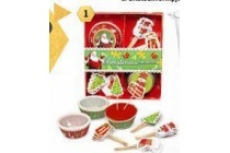 cupcakeset kerst