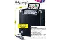 wonkey monkey bluetooth partybox met microfoon