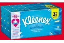 kleenex tissues of zakdoekjes