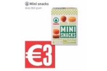 spar mini snacks
