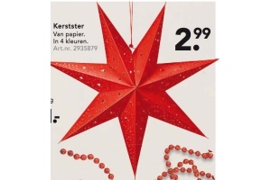 kerstster