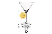 martiniglazen set van 4 stuks