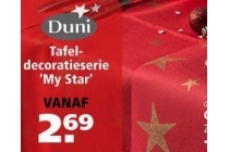 tafeldecoratieserie my star