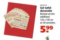 set tafeldecoratie